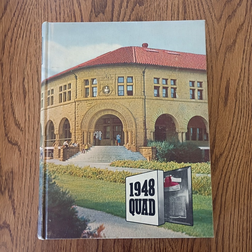 Stanford University The Quad Yearbook Annual 1948 Hardback - Very Good
